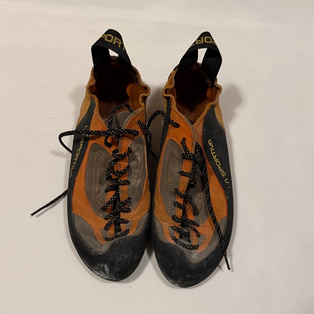 La Sportiva Men's Climbing Shoes - Orange and Black